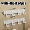 Household Black Hook Hanging Clothes Hanger Hanging Clothes Towel Hanger Bathroom Robe Hanging Heavy Kitchen Accessories